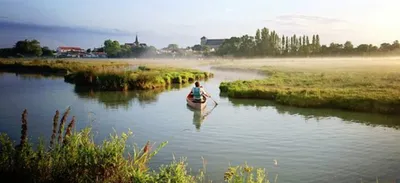 Carte Postale : la route du sel en Vendée