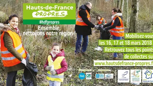 " Hauts-de-France propres ", trois jours pour nettoyer la région