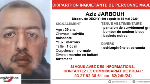  La police du Nord lance un avis de 02