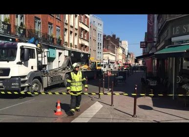 Lille : une fuite de gaz, plusieurs commerces évacués