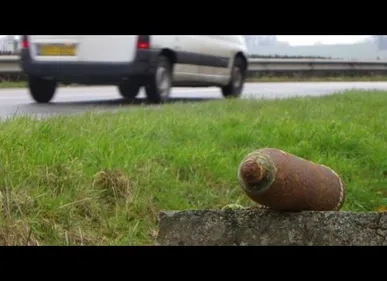 Un obus découvert à Villers-Bretonneux dans la Somme