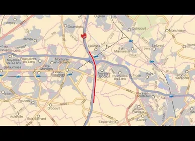 Trafic ralenti ce matin sur l'A1 après un accident entre un camion...