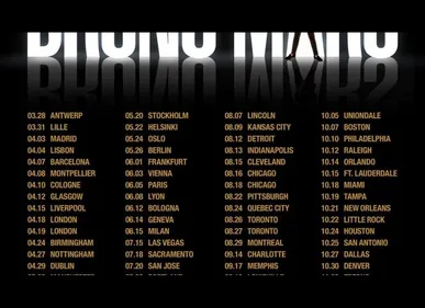 Bruno Mars à Lille : la date du concert est connue