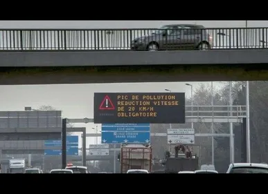 Pollution : la vitesse réduite de 20 km/h ce mardi dans le Nord...