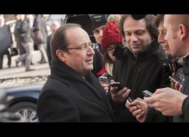François Hollande était en visite jeudi dans les Ardennes