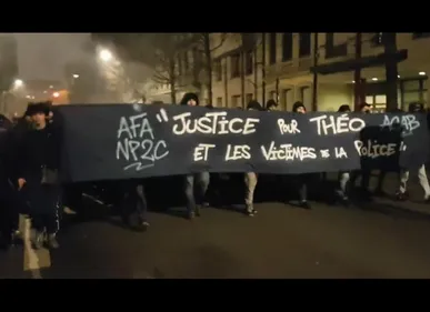 Affaire Théo : nouvelle manifestation à Lille, une personne...