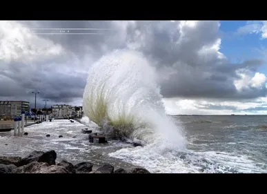 Vagues submersives : alerte dans le Pas-de-Calais et la Somme