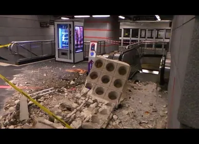 Lille : après l'accident à la Porte des Postes, le métro fonctionne...