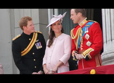 Charles, William et Harry  présents dans la région le 9 avril