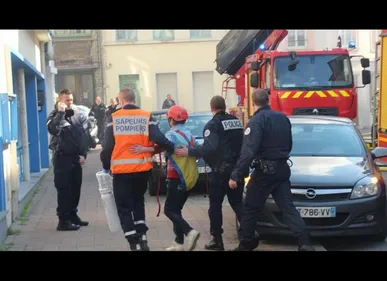Boulogne-sur-mer : Cinq personnes sauvées d’un immeuble en feu.