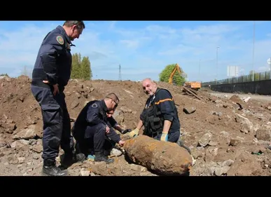 Outreau (62) : Une bombe de 250 kilos découverte sur un chantier