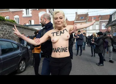 Hénin-Beaumont : des Femen poursuivies pour exhibition sexuelle