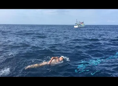 Un lillois réussit la traversée de la Manche à la nage