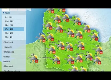 Orages : après la Picardie, le Nord et le Pas-de-Calais placés en...