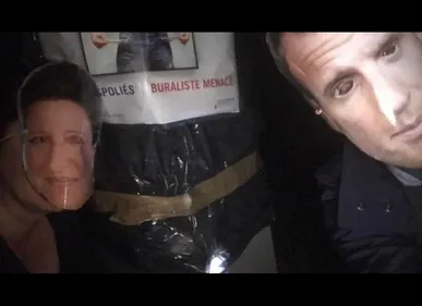 Action coup de poing des buralistes pour protester contre le paquet...