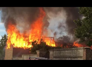 Incendie dans la dépendance d’une maison à Feuquières-en-Vimeu dans...