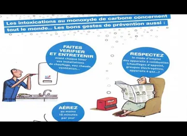 Monoxyde de carbone : gare aux intoxications!