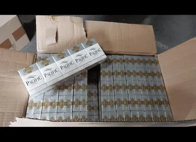 Plus de 13 tonnes de cigarettes de contrebande saisies à Dunkerque