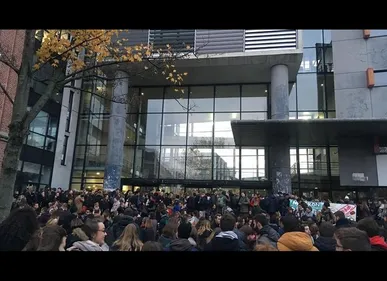 La faculté de Droit de Lille 2 bloquée ce matin pour protester...