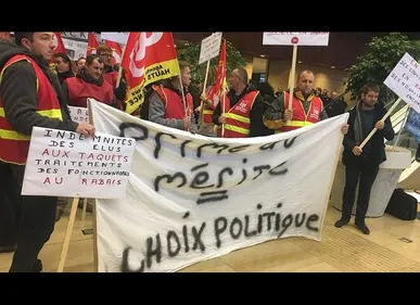 Conseil Régional des Hauts de France : le personnel en grève