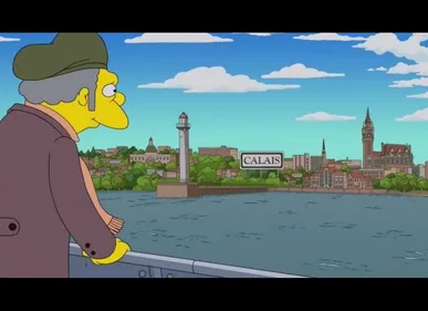 Calais se paye une apparition dans les Simpsons
