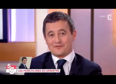 Gérald Darmanin donne son "06" en direct à la télévision