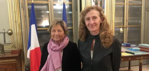 Calais : Natacha Bouchart reçue au ministère de la Justice en...
