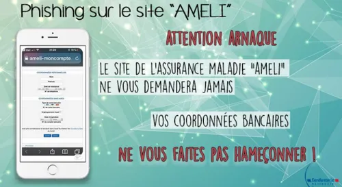 Phishing : attention aux faux mails de la CPAM qui circulent sur le...