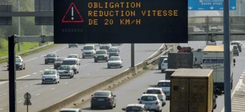 Réduction de la vitesse tout le week-end dans les Hauts-de-France...
