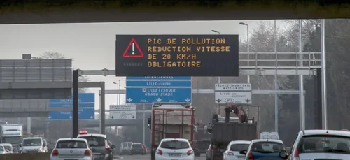 Pollution : levée de la réduction obligatoire de la vitesse de 20 km/h