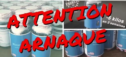 Ne consommez pas ces pilules "Brûleur Minceur" !