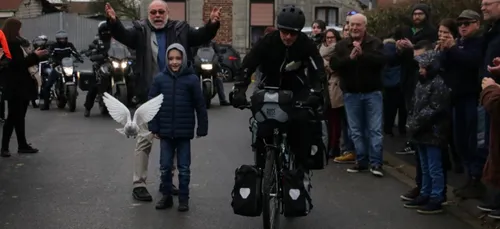 Beaumont-en-Cambrésis (59) : Rémi Baccout a entamé son tour du...
