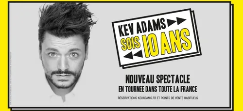 Kev Adams en rodage pour sa nouvelle tournée à la Comédie de Lille