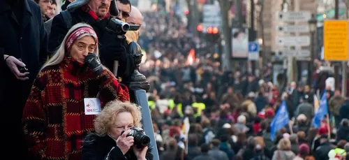 Journée de mobilisation des retraités, étudiants et employés des EHPAD
