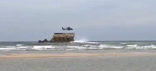 Le Portel : encerclé par la marée, un pêcheur sauvé par...