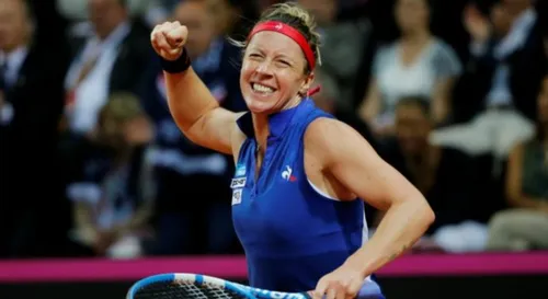 Tennis : progression spectaculaire pour Pauline Parmentier au...