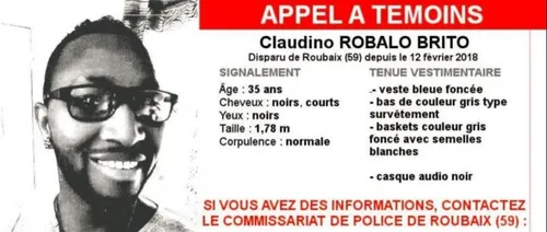 Roubaix : appel à témoins pour retrouver Claudino, disparu depuis 3...