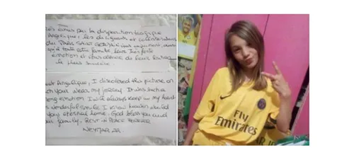 Neymar écrit une lettre d'hommage à la petite Angélique de Wambrechies
