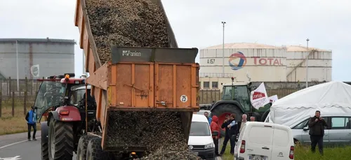 Blocage des raffineries : les agriculteurs des Hauts-de-France...