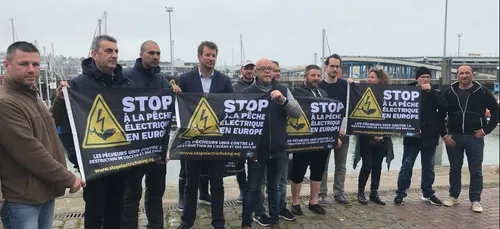 Boulogne-sur-Mer : manifestation contre la pêche électrique ce matin