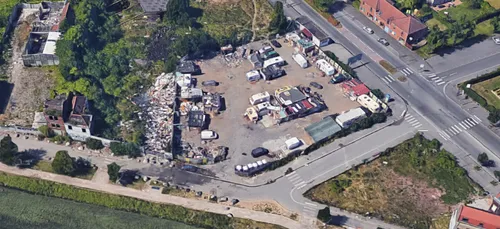Roubaix : violent incendie dans un camp de roms cette nuit