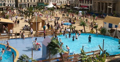 La carte des plages urbaines des Hauts de France 2018