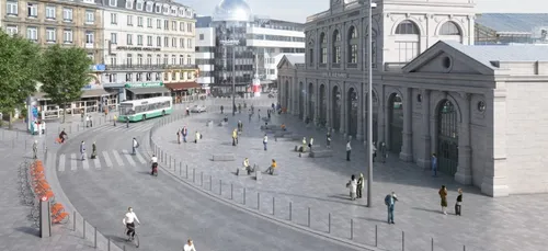 Le secteur de la gare Lille Flandres est coupé à la circulation...