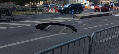 Amiens : les trous rebouchés, place du Maréchal-Joffre
