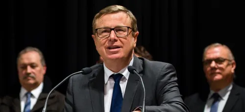 Philippe Rapeneau, président de la communauté urbaine d'Arras, est...