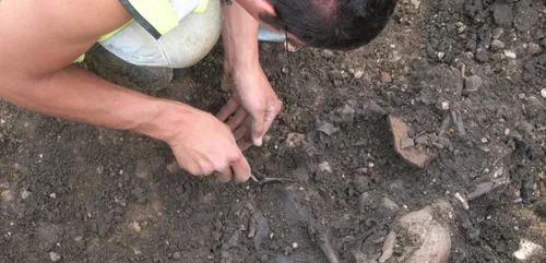 Oise : des ouvriers découvrent un squelette sur un chantier