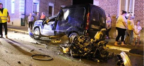 Bruay-la-Buissière : spectaculaire accident rue Anatole-France hier...