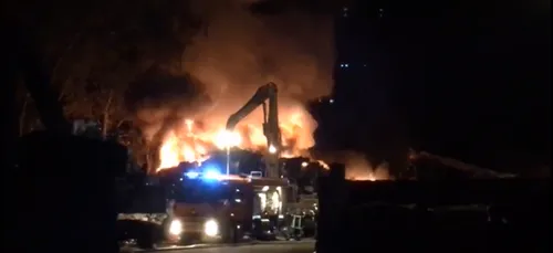 Fricourt (80) : Impressionant incendie de métaux dans une entreprise