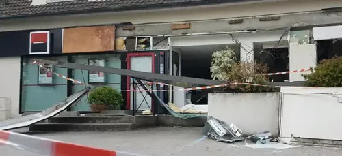 Oise : des braqueurs font exploser une banque [VIDEO]