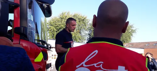 Denain (59) : les pompiers ont manifesté après l'agression de...